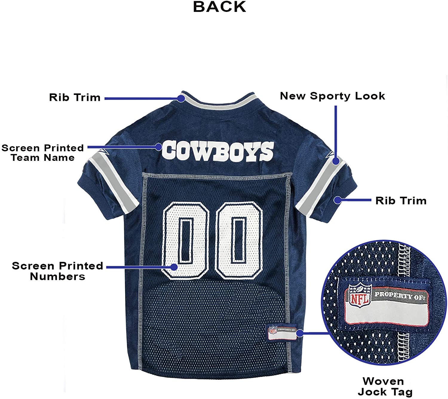 red cowboys jersey