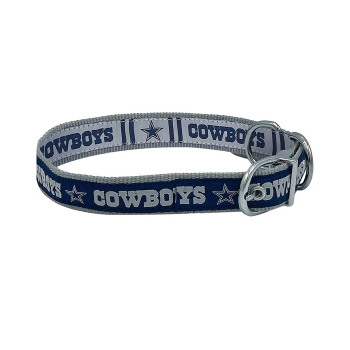 Dallas Cowboys Reversible Dog Collar - 3 Red Rovers