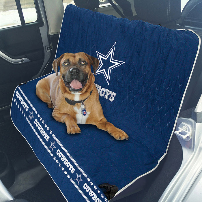 Dallas Cowboys Pet Car Seat Protector - 3 Red Rovers