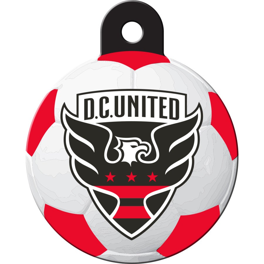 DC United Pet ID Tag - 3 Red Rovers