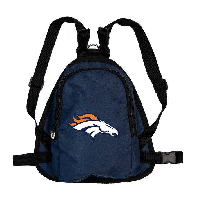 Denver Broncos Pet Mini Backpack - 3 Red Rovers
