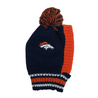 Denver Broncos Pet Knit Hat - 3 Red Rovers