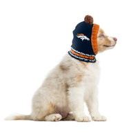 Denver Broncos Pet Knit Hat - 3 Red Rovers