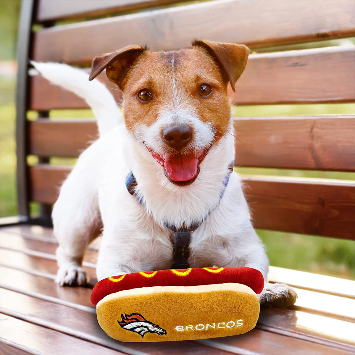 Denver Broncos Hot Dog Plush Toys - 3 Red Rovers