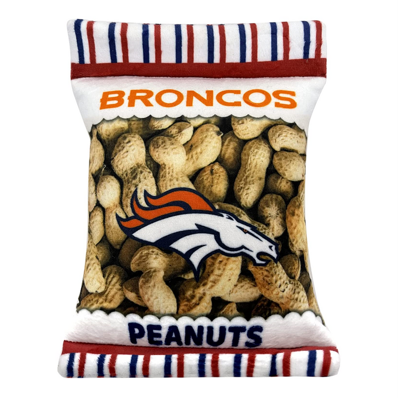 Denver Broncos Peanut Bag Plush Toys - 3 Red Rovers