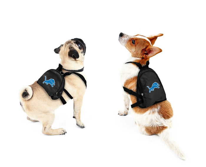 Detroit Lions Pet Mini Backpack - 3 Red Rovers