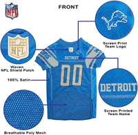 Detroit Lions Pet Jersey - 3 Red Rovers