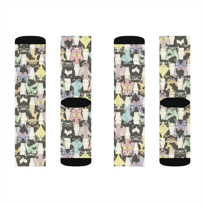 Smarty Cats Socks - 3 Red Rovers