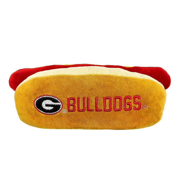 GA Bulldogs Hot Dog Plush Toys - 3 Red Rovers