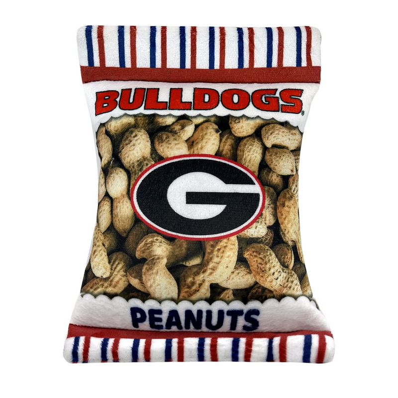 GA Bulldogs Peanut Bag Plush Toys - 3 Red Rovers