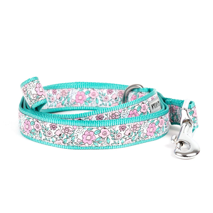 Garden Party Collection Dog Collar or Leads - 3 Red Rovers