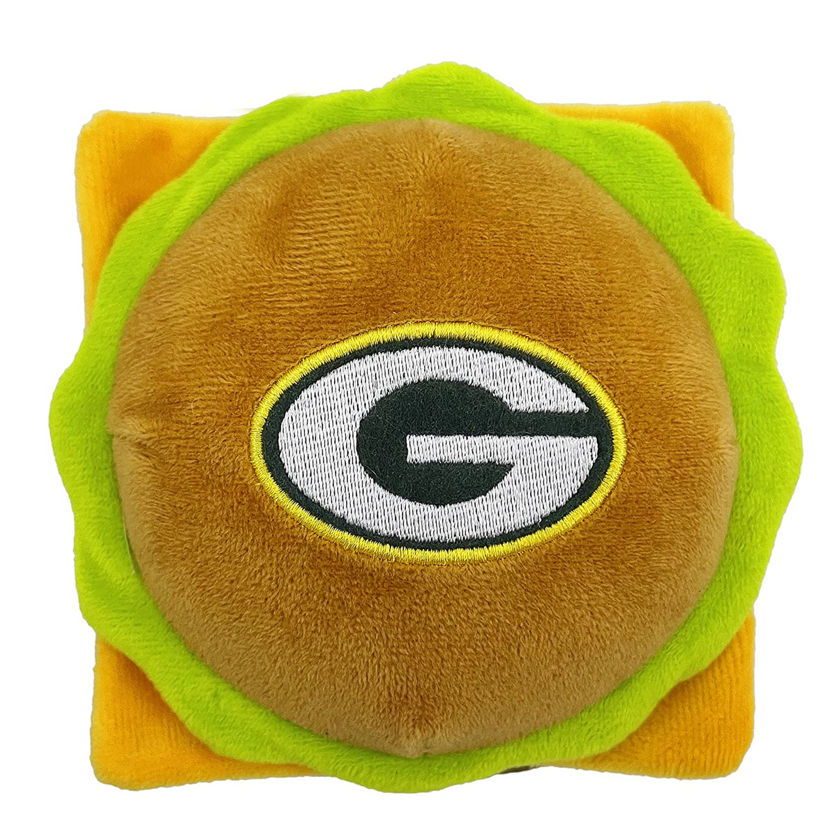 Green Bay Packers Hamburger Plush Toys – 3 Red Rovers