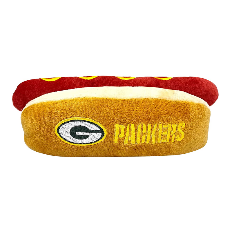 Green Bay Packers Hot Dog Plush Toys - 3 Red Rovers