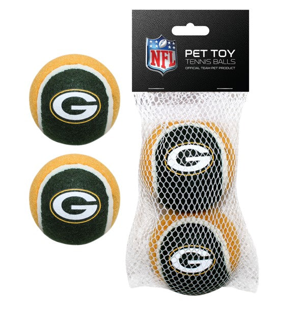 Green Bay Packers Tennis Balls - 2 pack - 3 Red Rovers