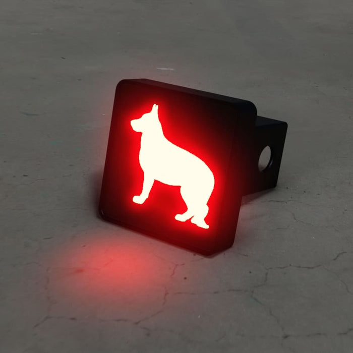 German Shepherd Brake Hitch Cover - 3 Red Rovers