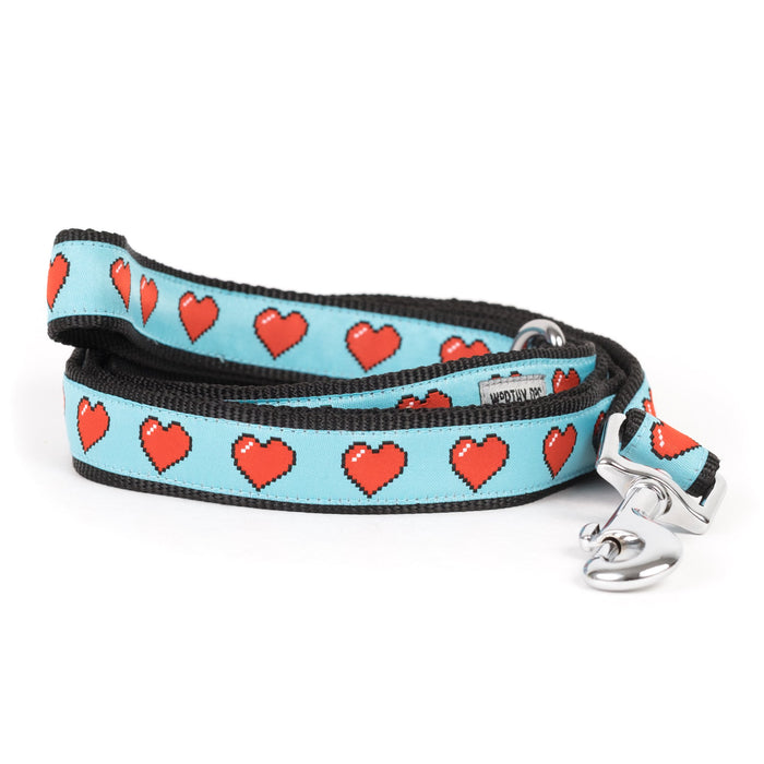 Graphic Hearts Collection Dog Collar or Leads - 3 Red Rovers