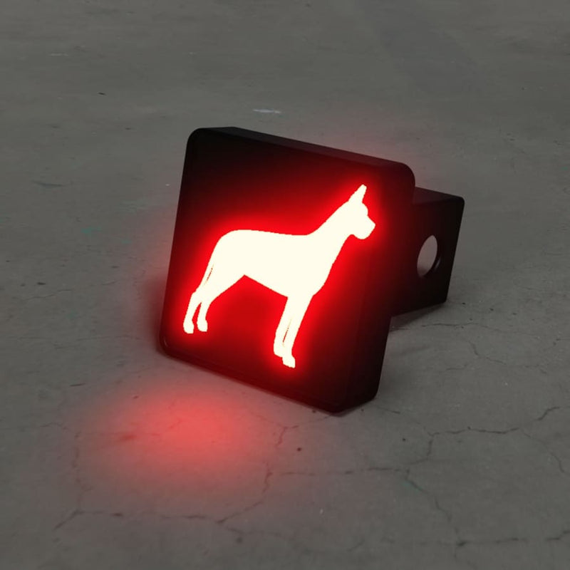 Great Dane Hitch Cover Brake Light - 3 Red Rovers