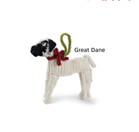 Great Dane Handmade Ornament - 3 Red Rovers