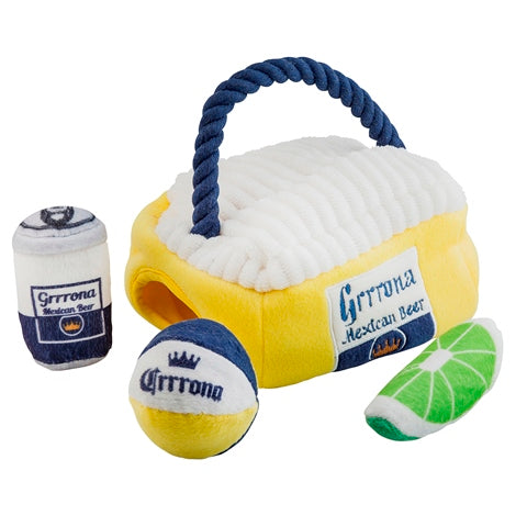 Grrrona Beer Cooler Interactive Toy - 3 Red Rovers