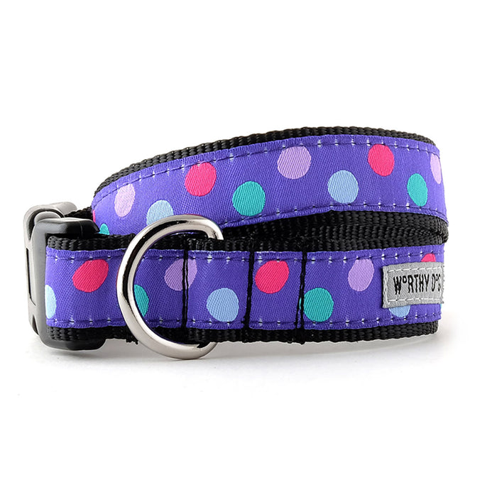 Gumball Purple Collection Dog Collar or Leads - 3 Red Rovers