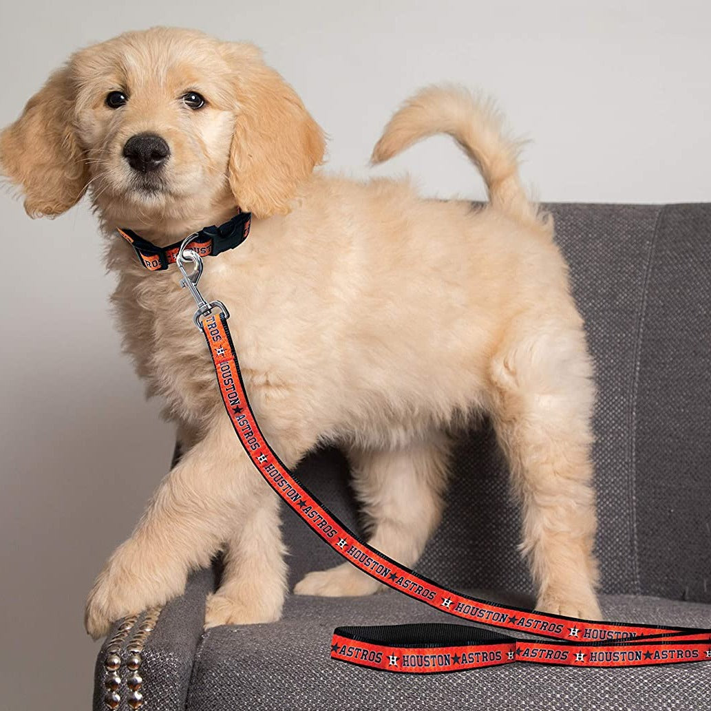 Houston Astros Dog Collar - Large - READY TO SHIP - 3 Red Rovers