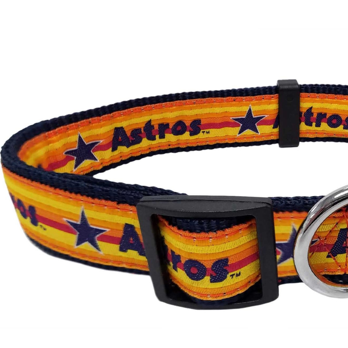 Houston Astros Orange Dog Harness Size S