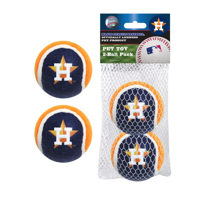 Houston Astros Tennis Balls - 2 pack - 3 Red Rovers