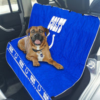 Indianapolis Colts Pet Car Seat Protector - 3 Red Rovers