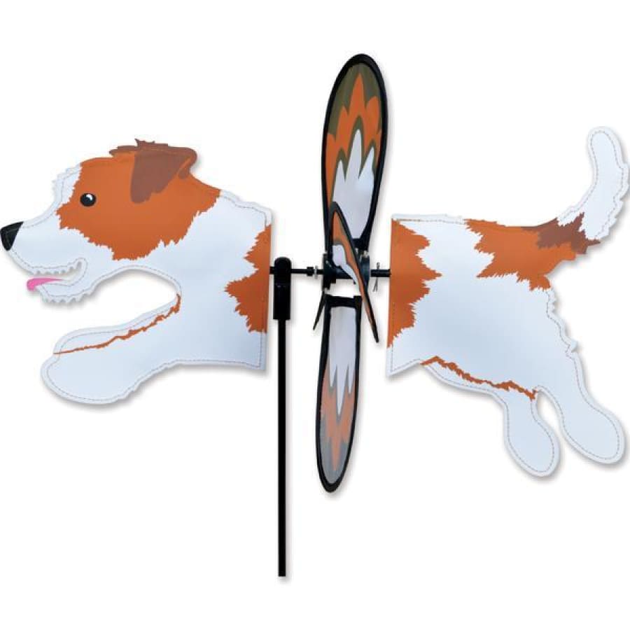 Jack Russell Petite Garden Spinner - 3 Red Rovers