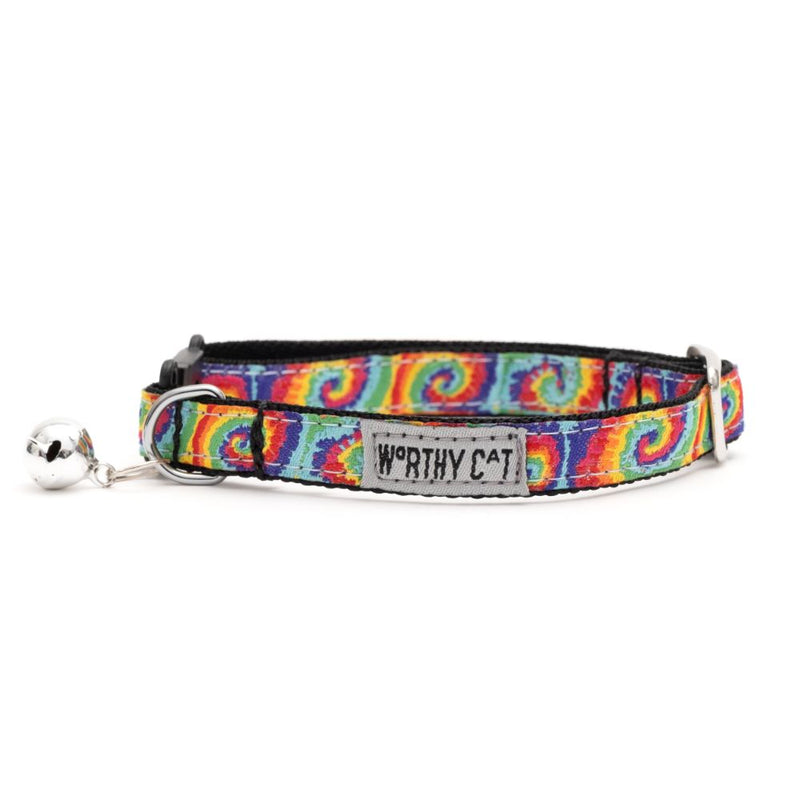 Kaleidoscope Cat Collar - 3 Red Rovers