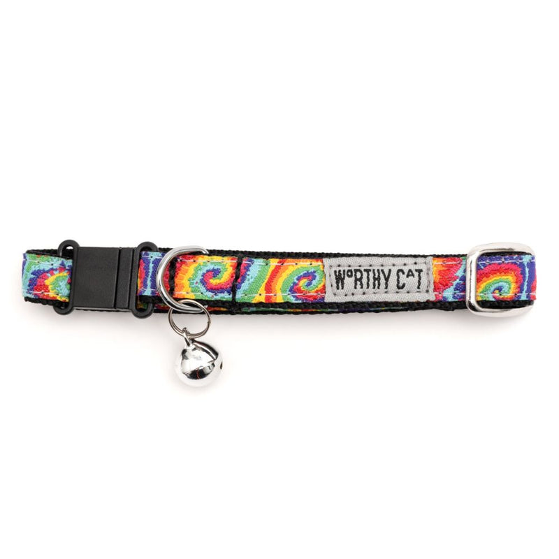 Kaleidoscope Cat Collar - 3 Red Rovers