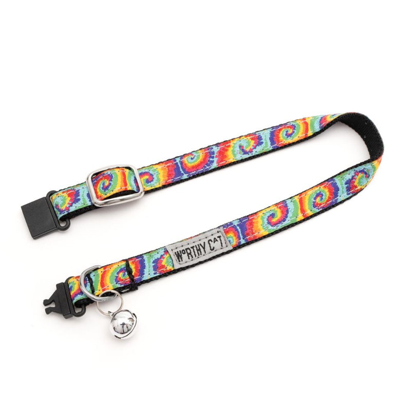 Kaleidoscope Cat Collar - 3 Red Rovers