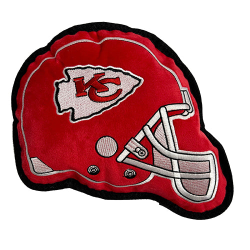 Kansas City Chiefs Helmet Tough Toys - 3 Red Rovers