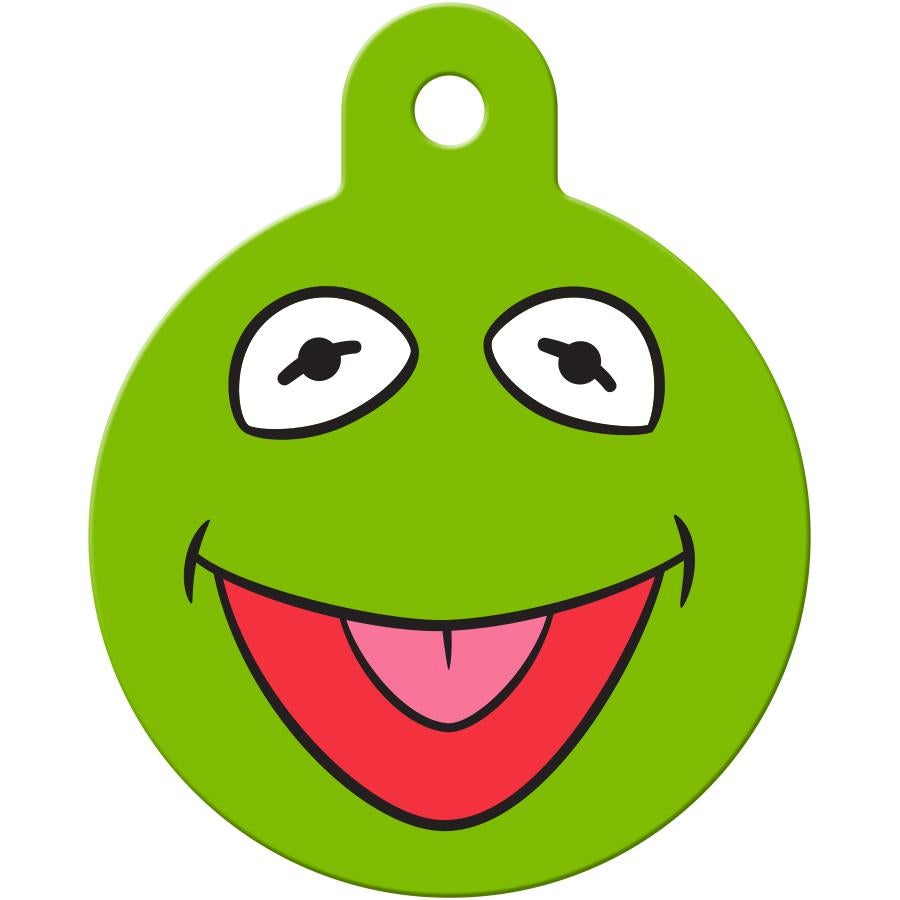 Disney Muppets Kermit the Frog Pet ID Tag - 3 Red Rovers