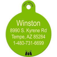 Disney Muppets Kermit the Frog Pet ID Tag - 3 Red Rovers