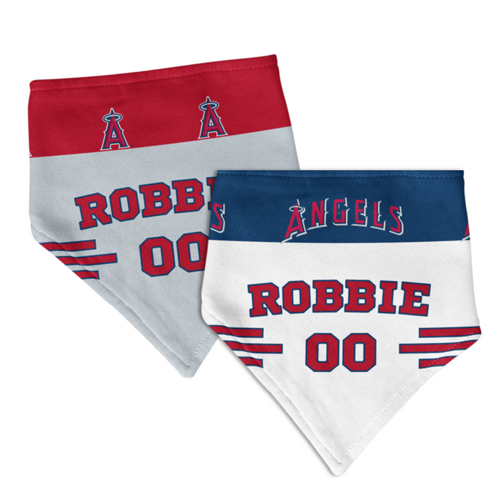 LA Angels Home/Road Personalized Reversible Bandana - 3 Red Rovers