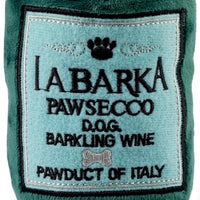 LaBarka Pawsecco Bottle Plush Toy - 3 Red Rovers