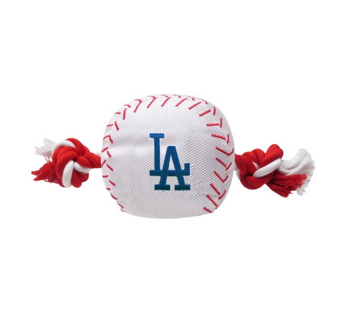 LA Dodgers Baseball Rope Toys - 3 Red Rovers