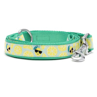Lemons Collection Dog Collar or Leads - 3 Red Rovers
