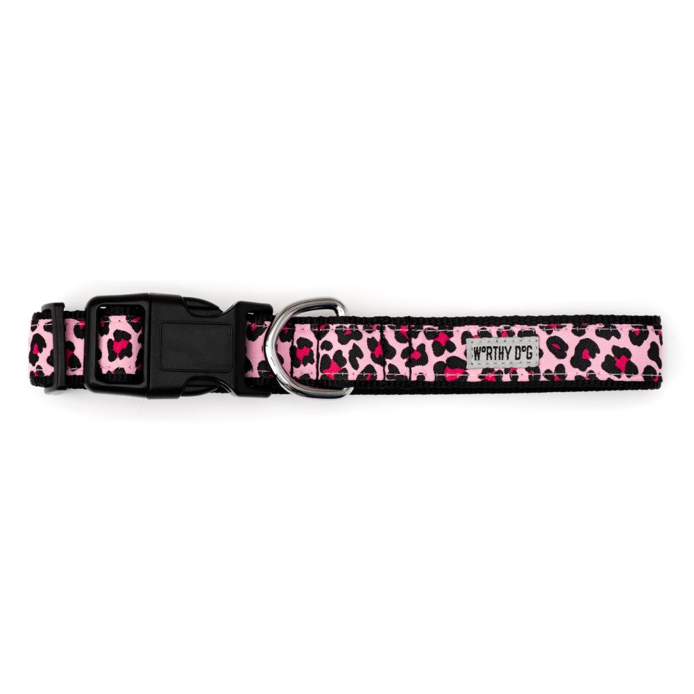 Leopard Pink Collection Dog Collar or Leads - 3 Red Rovers