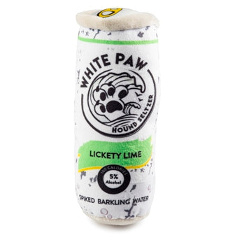 White Paw Hound Seltzer Plush Toy - Lickety Lime - 3 Red Rovers