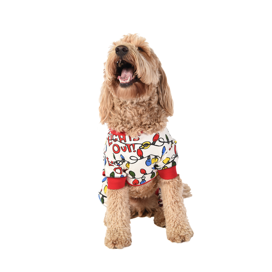 Lights Out Holiday Pajamas - 3 Red Rovers