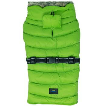 Alpine Puffer Coat - Lime Green - 3 Red Rovers
