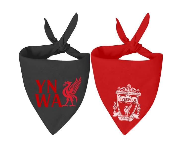 Liverpool FC Handmade Bandanas - 3 Red Rovers