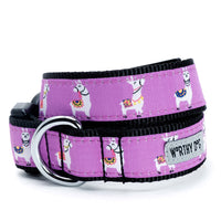 Llamas Collection Dog Collar or Leads - 3 Red Rovers