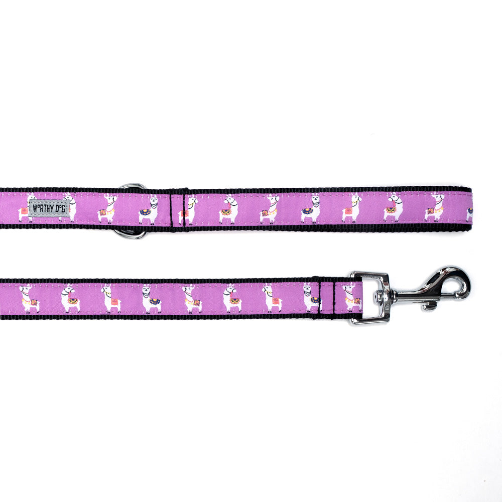 Llamas Collection Dog Collar or Leads - 3 Red Rovers