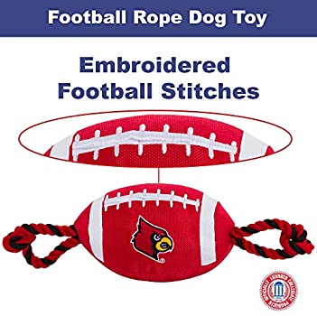Louisville Cardinals Football Rope Toys - 3 Red Rovers