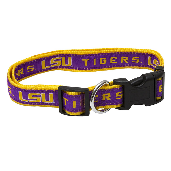 LSU Tigers Dog Collar - 3 Red Rovers