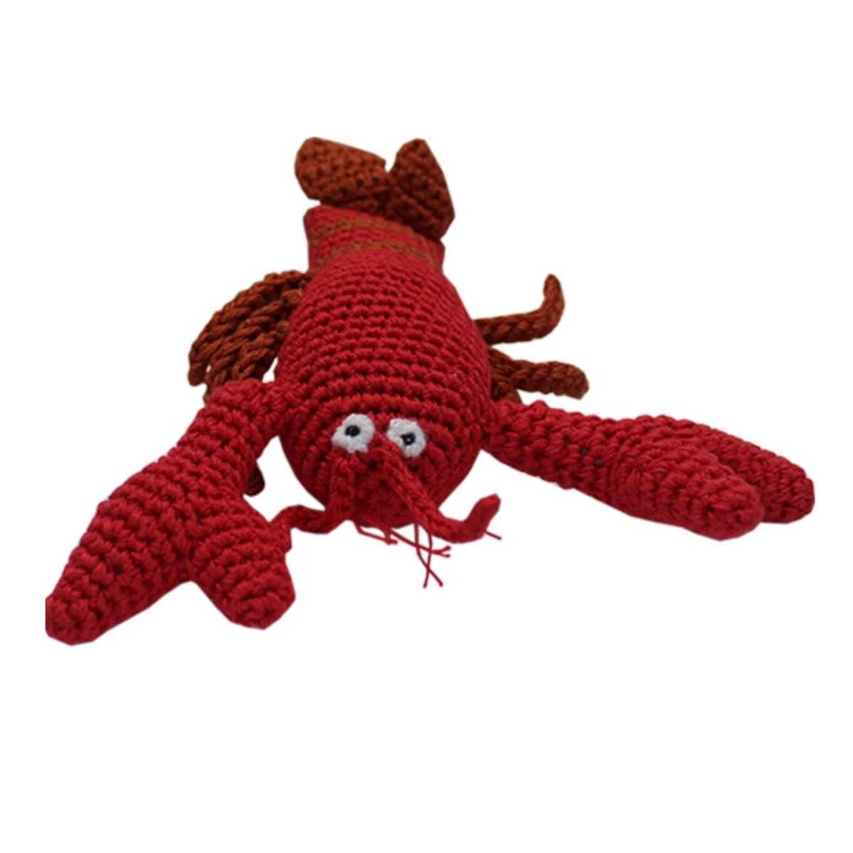 Lurch the Lobster Handmade Knit Knack Toys
