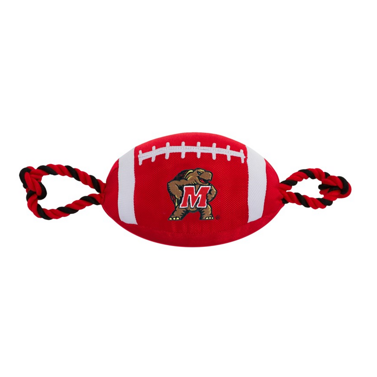 MD Terrapins Football Rope Toys - 3 Red Rovers